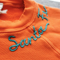 Santa Fe chainstitch sweatshirt