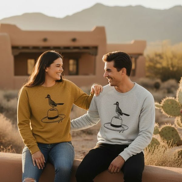 Roadrunner Graphic Unisex Sweatshirt | Santa Fe New Mexico