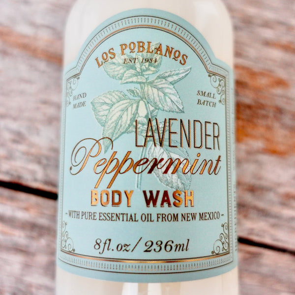 Lavender Peppermint Body Wash Made in New Mexico Black Diamond Curio