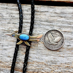 Roadrunner Bolo Tie
