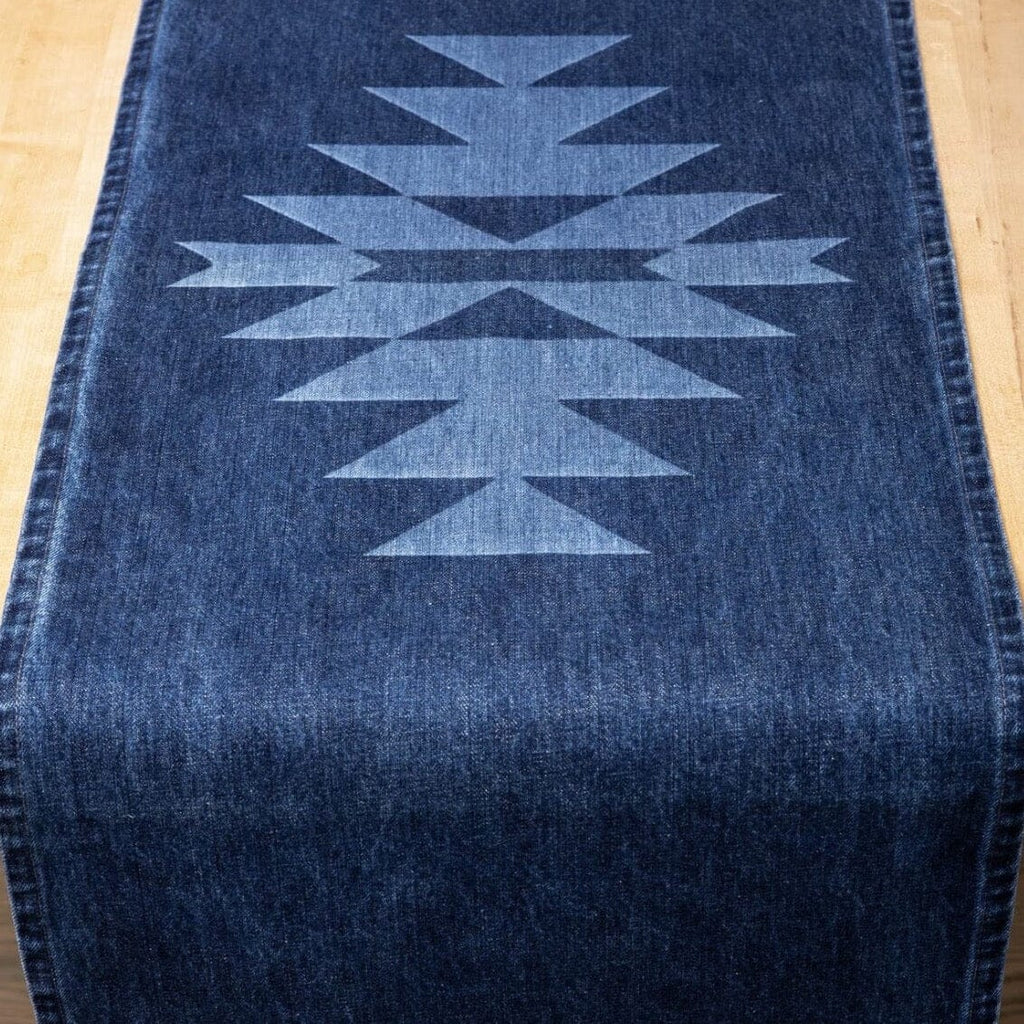 Denim Rag Table Runner Denim Table Runner – Black Diamond Curio