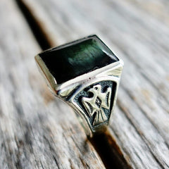 Vintage Mens Thunderbird Ring