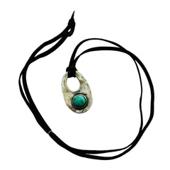 Turquoise Sky Pendant by Adrienne Teeguarden 