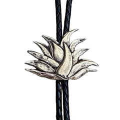 Brass Agave Cactus Bolo Tie