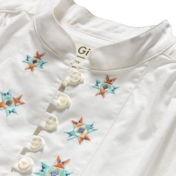 Star Embroidered Blouse