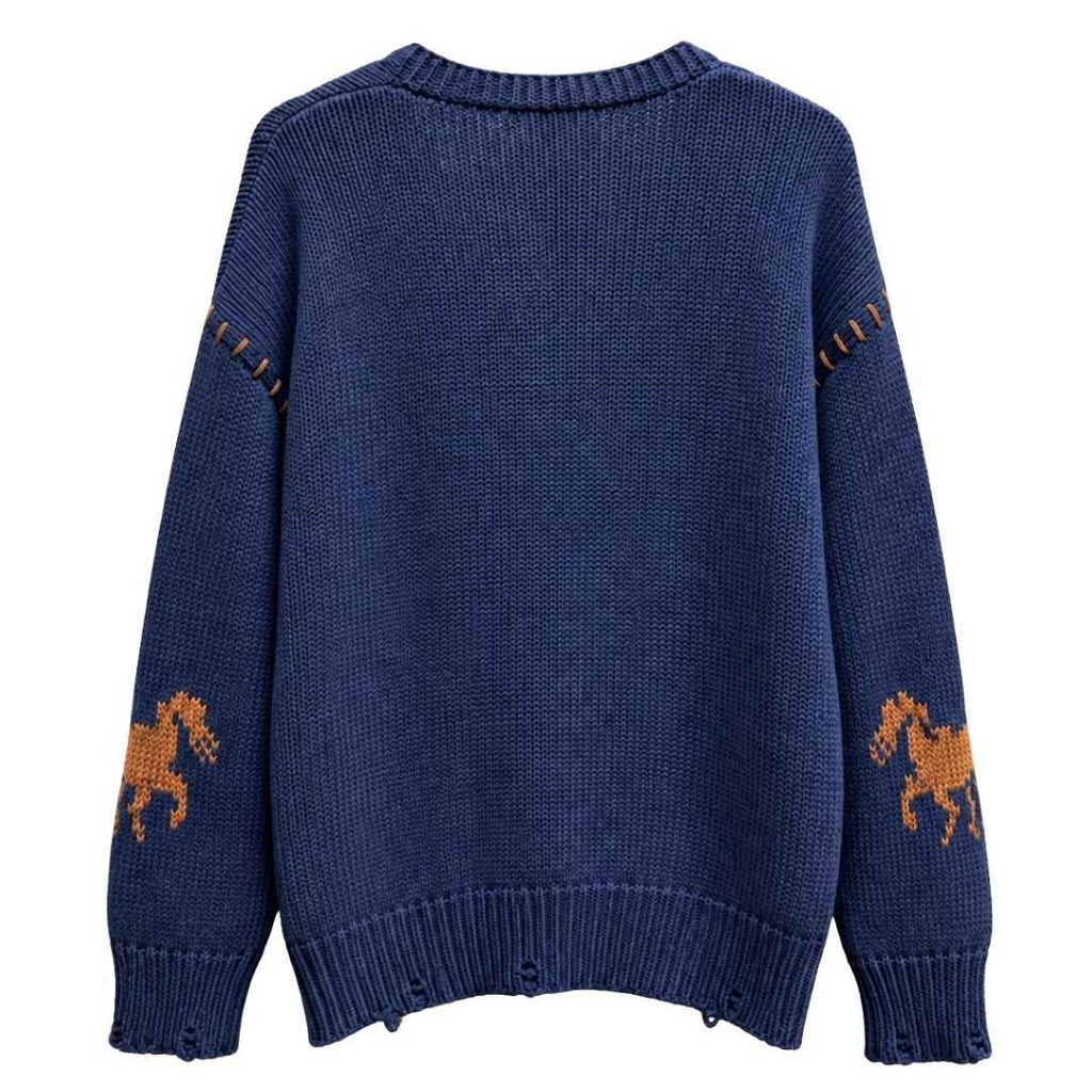 Wild Horses Cardigan Sweater