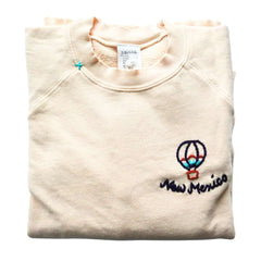 Chainstitch New Mexico Balloon Pale Yellow Sweatshirt