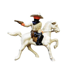 Vintage Cowboy Bandit Lead Toy