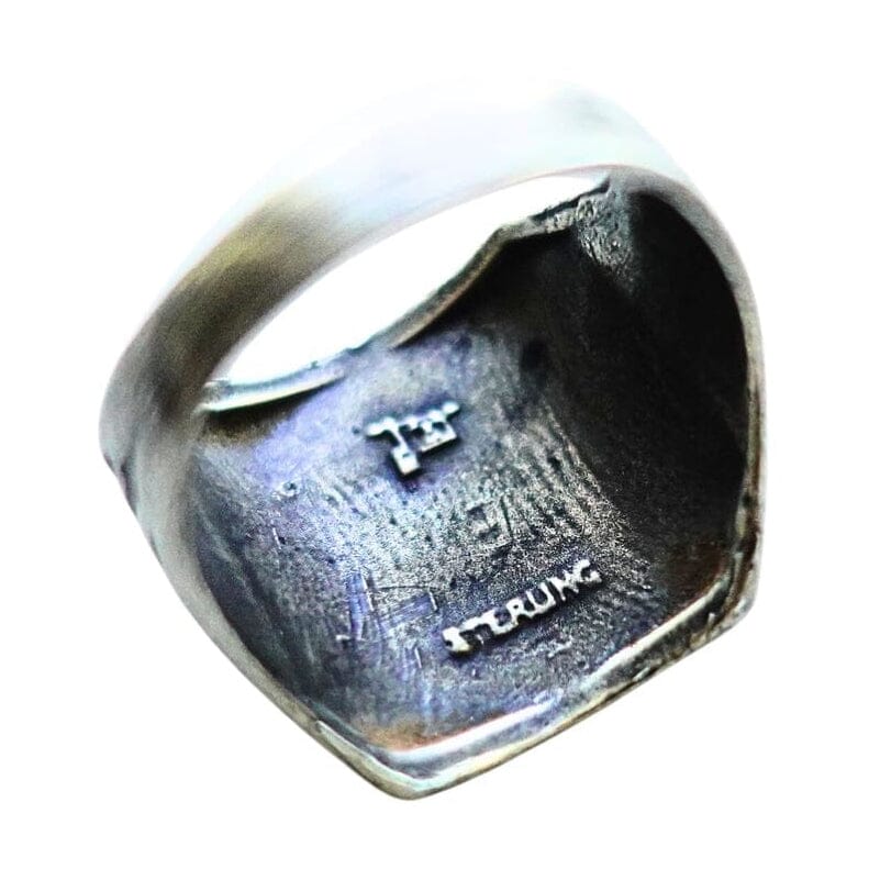 Mens Vintage Thunderbird Ring Bell Trading Post