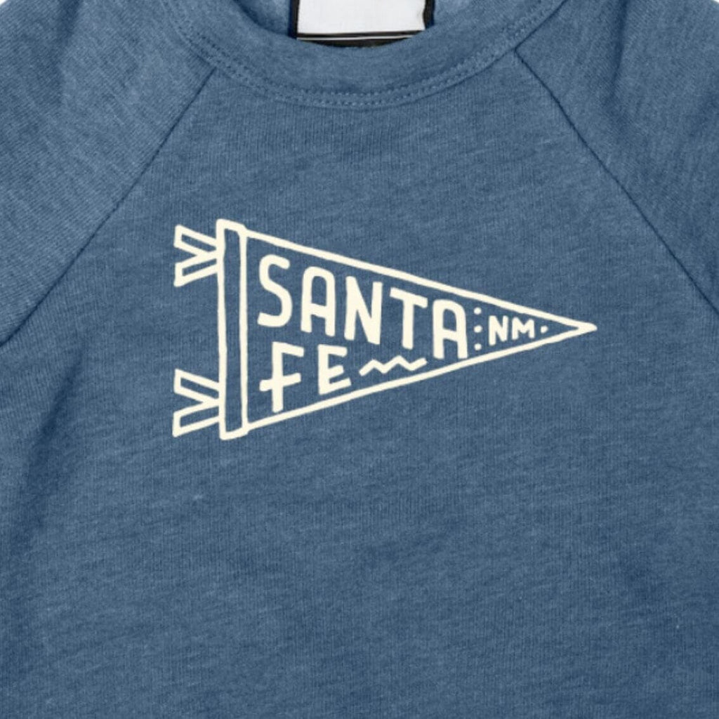 Santa Fe Pennant Sweatshirt Blue