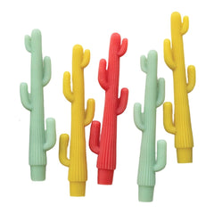 Cactus Taper Candle Set Variety of Colors