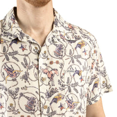 Mens Southwestern Short Sleeve Shirt