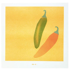 Neon Chiles Print
