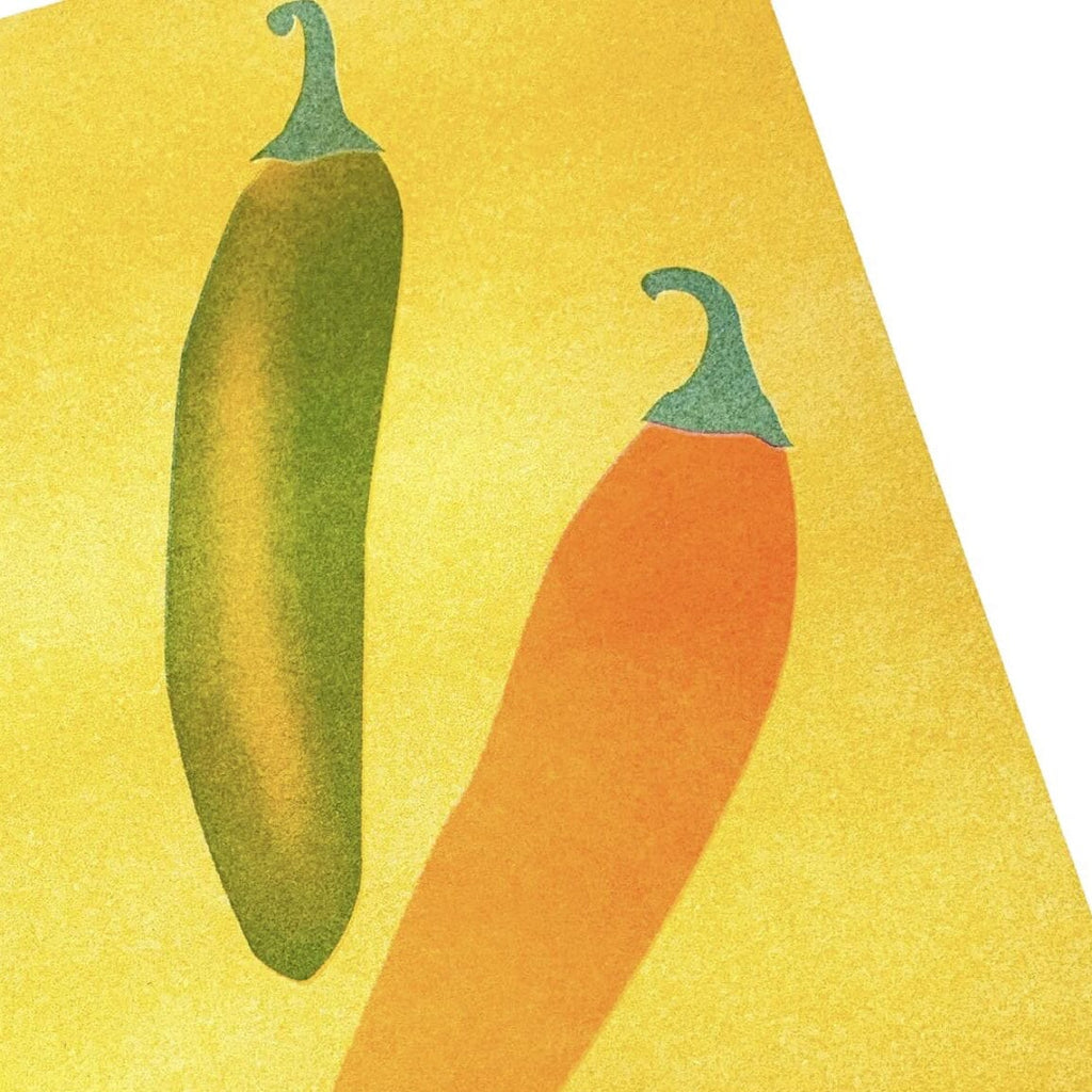 Neon Chiles Print