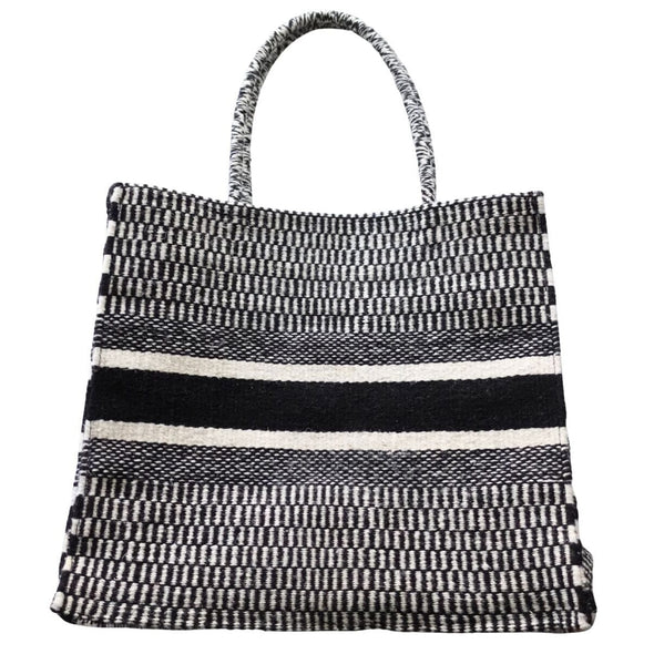 Christian Dior Handwoven Tote Bag