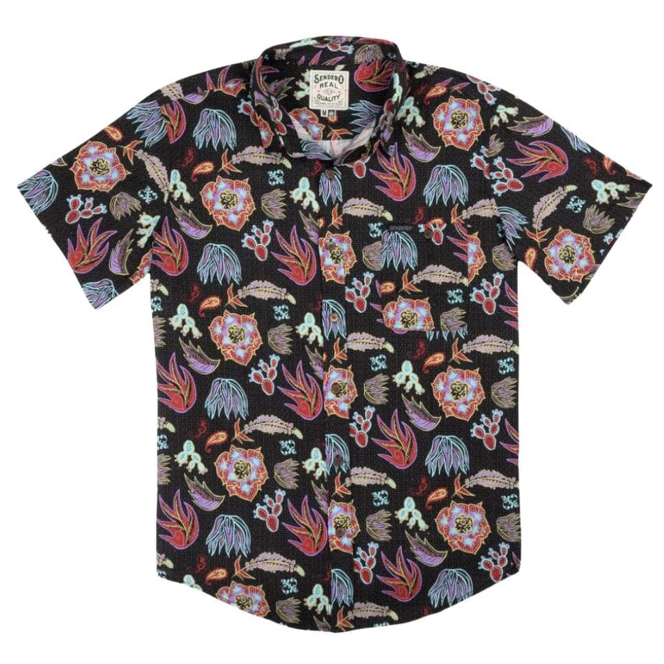 Mens Southwestern Short Sleeve Shirt