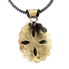 Vintage Navajo Concha Pendant