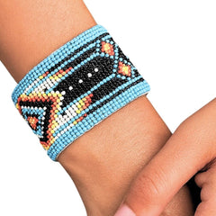 Hand Beaded Cuff Bracelet