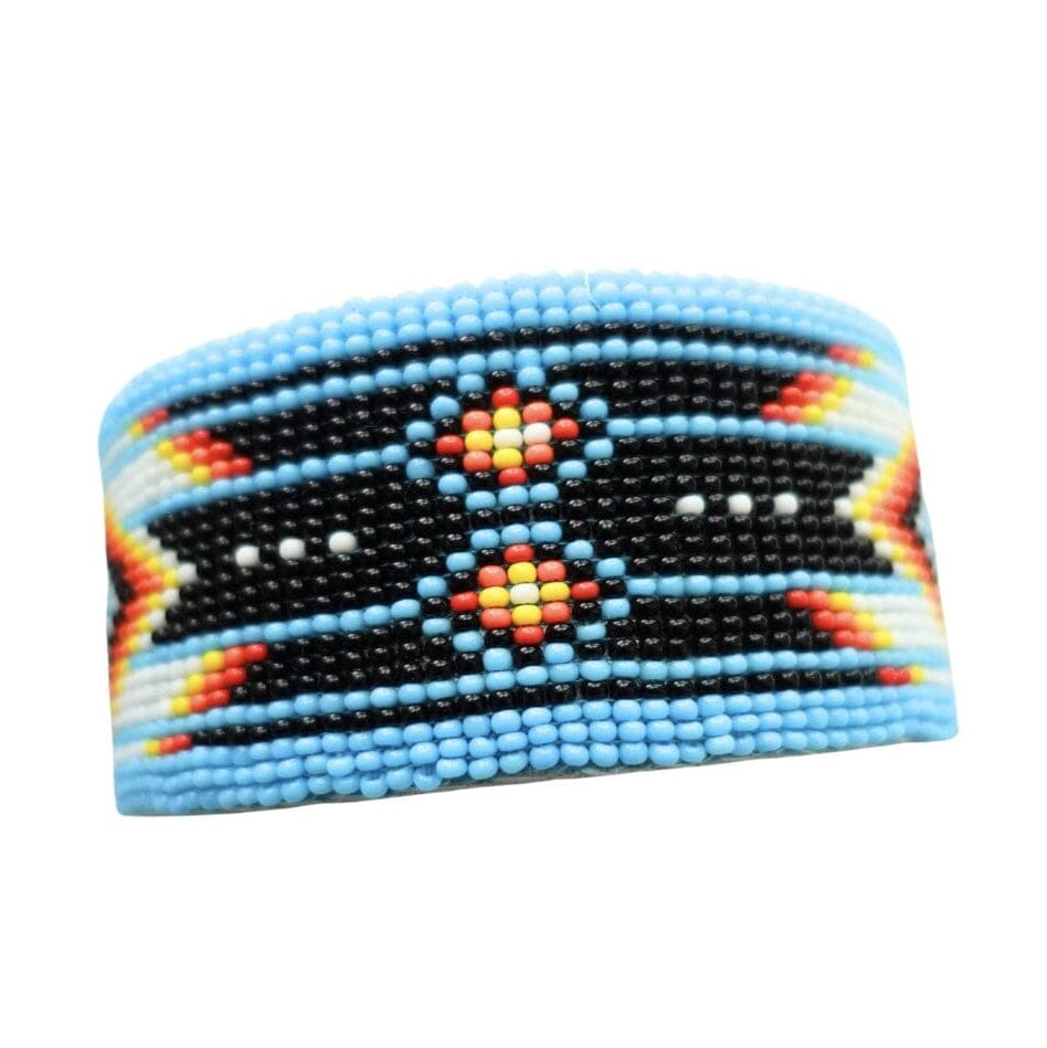 Hand Beaded Cuff Bracelet