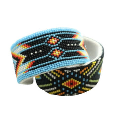 Hand Beaded Cuff Bracelet