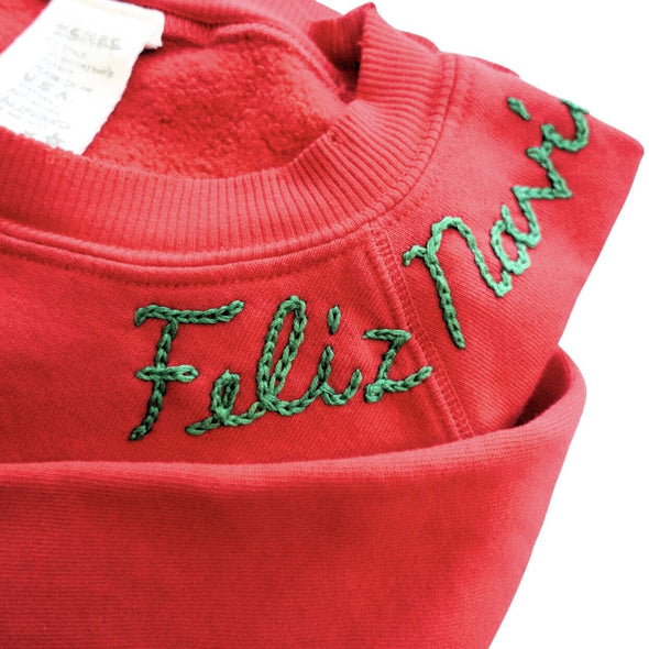 Chainstitch Christmas Sweatshirt