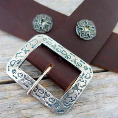 Garrison Buckle & Belt with Conchas