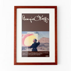 O'Keeffe PBS Doc Poster Framed