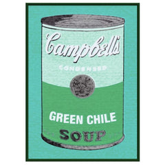 Green Chile Soup Can Framed Print
