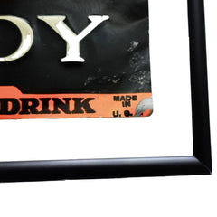 Vintage Howdy Drink Sign Framed