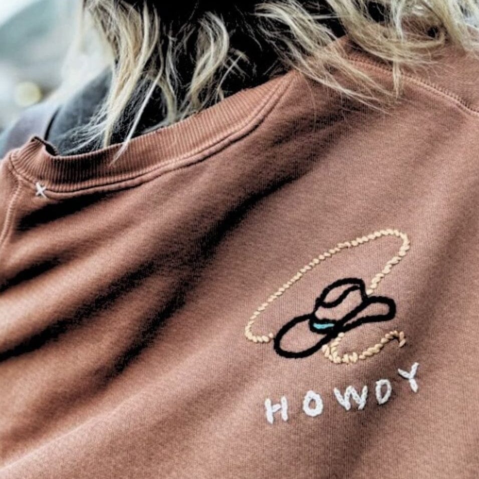 Howdy Santa Fe Chainstitch Sweatshirt