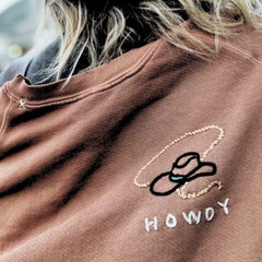 Howdy Santa Fe Chainstitch Sweatshirt