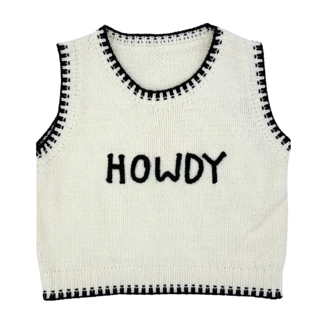 Howdy Kids Sweater Vest