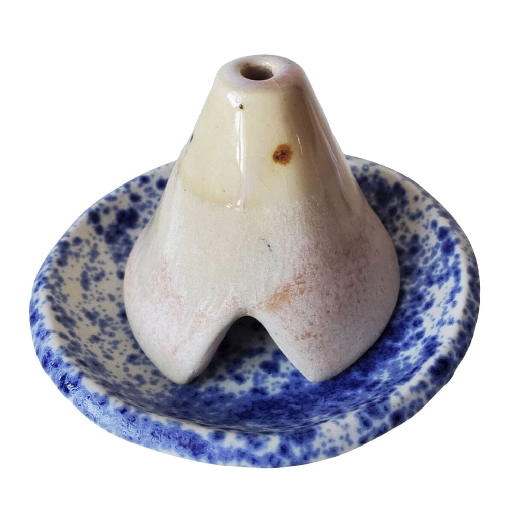 Ceramic Incense Teepee Burner Handmade