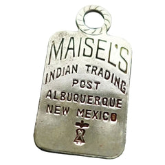 Maisel's Trading Post Dog Tag Charms & Pendants Black Diamond Vintage 