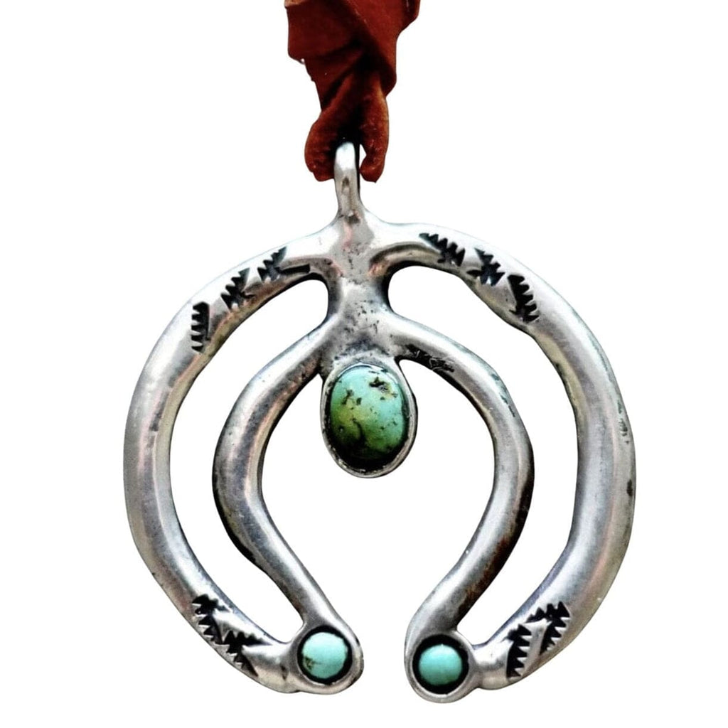 Naja Pendant on Deer Leather Cord