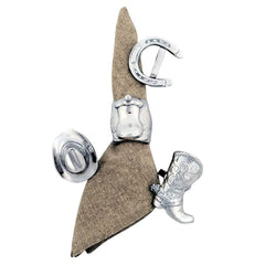 Western Napkin Ring Set