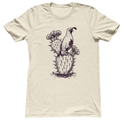 Cactus Quail Tee