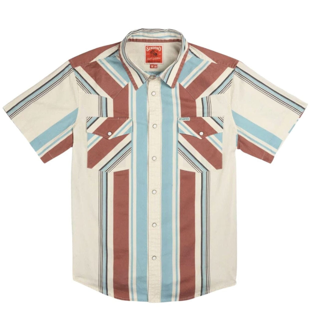 Mens Pearl Snap Button Shirt