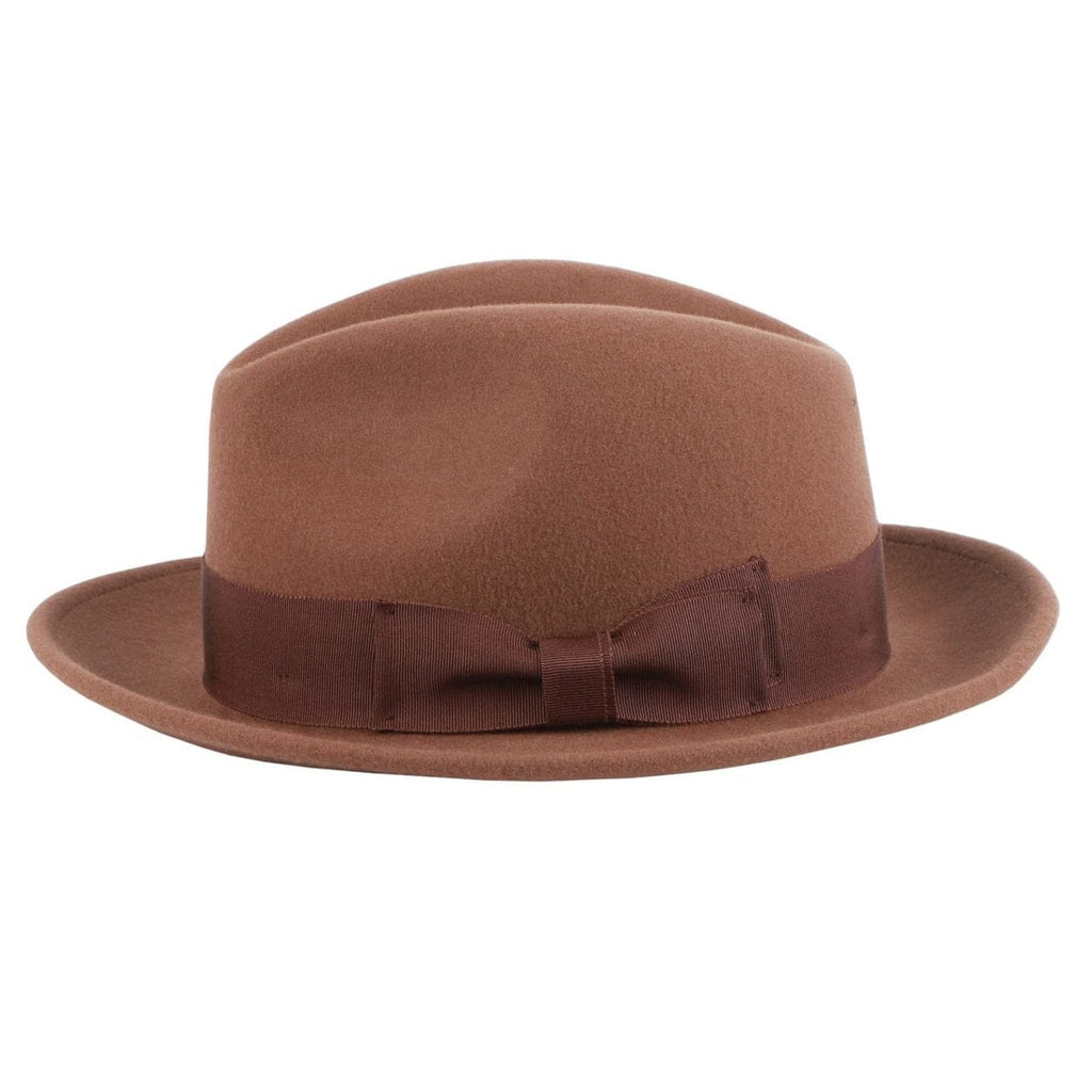 Pinch Front Fedora Hat Crushable & Packable