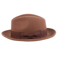 Pinch Front Fedora Hat Crushable & Packable