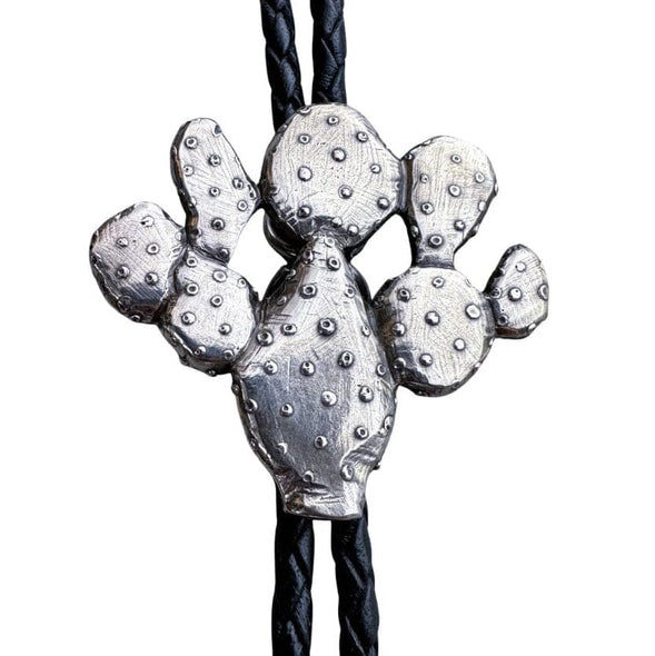 Southwest Prickly Pear Bolo Tie