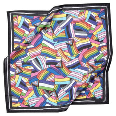 Pride Flag Screen Printed Bandana Scarf
