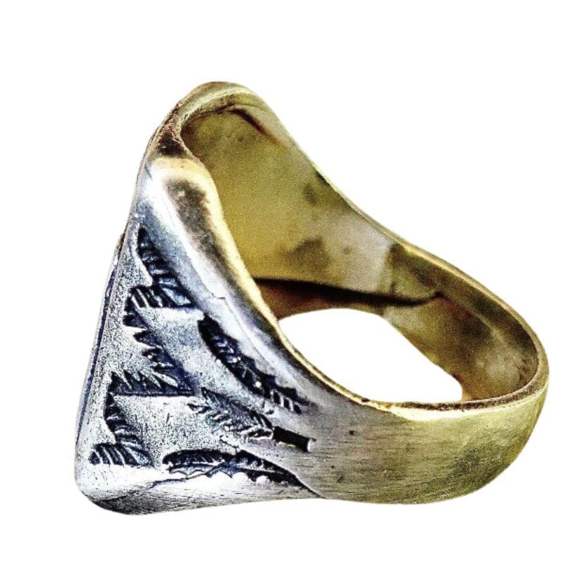 Mens Vintage Thunderbird Ring