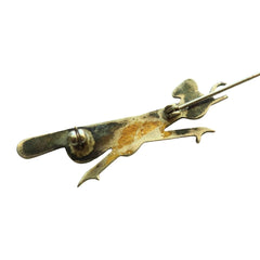 Vintage Zuni Roadrunner Pin