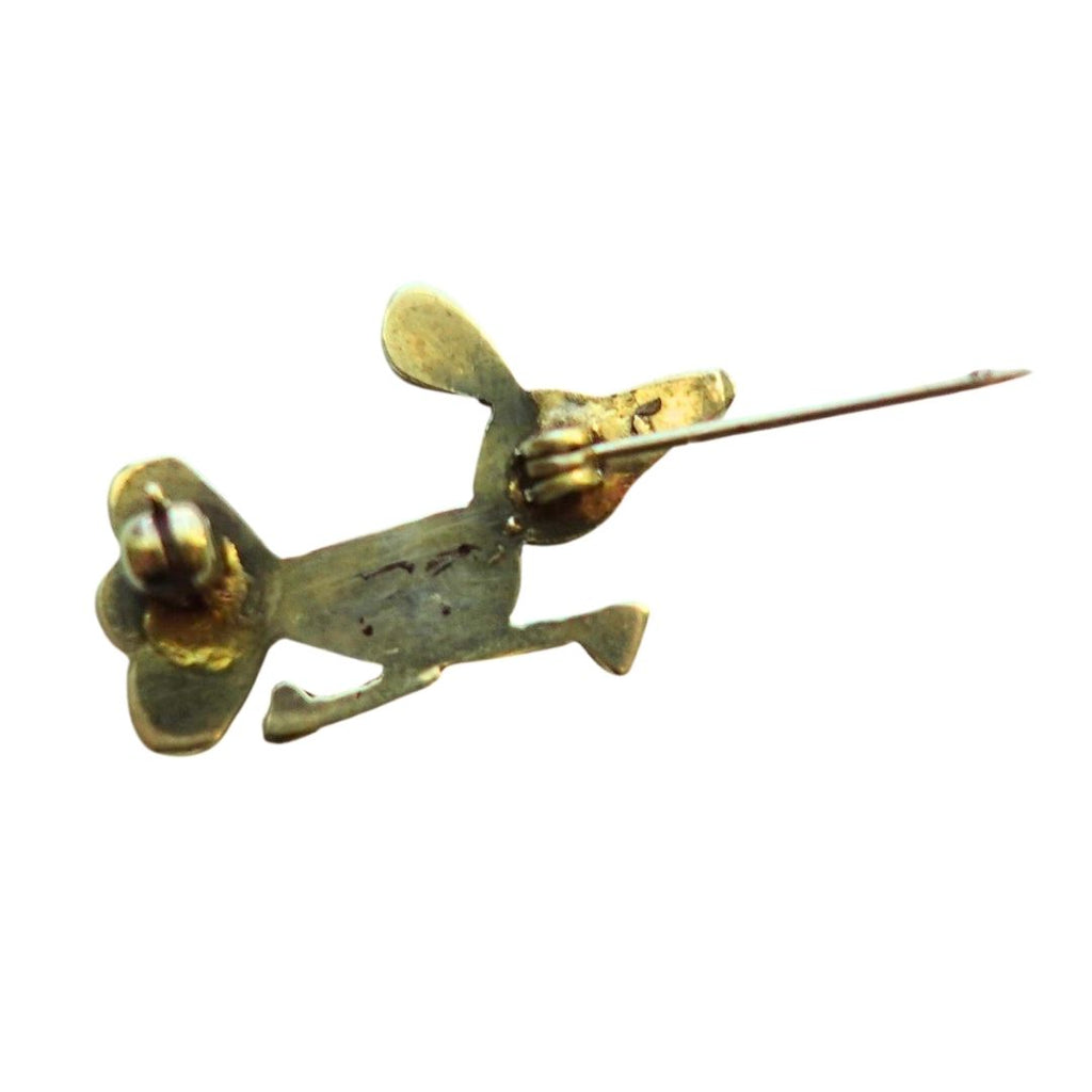 Vintage Zuni Roadrunner Pin