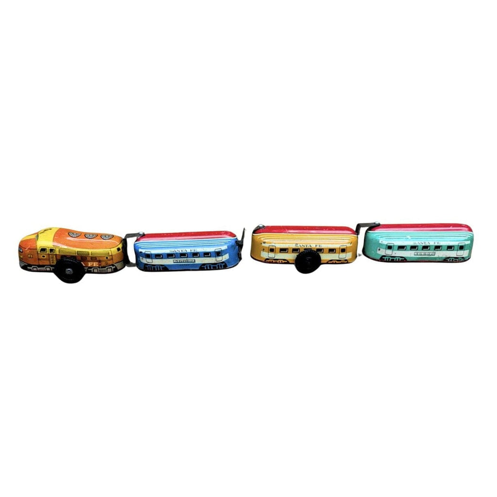 Vintage Santa Fe Railroad Tin Litho Train