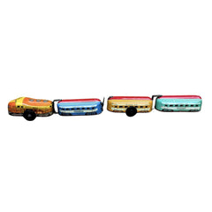 Vintage Santa Fe Railroad Tin Litho Train
