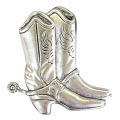 Brass Cowboy Boot Bandana Slide