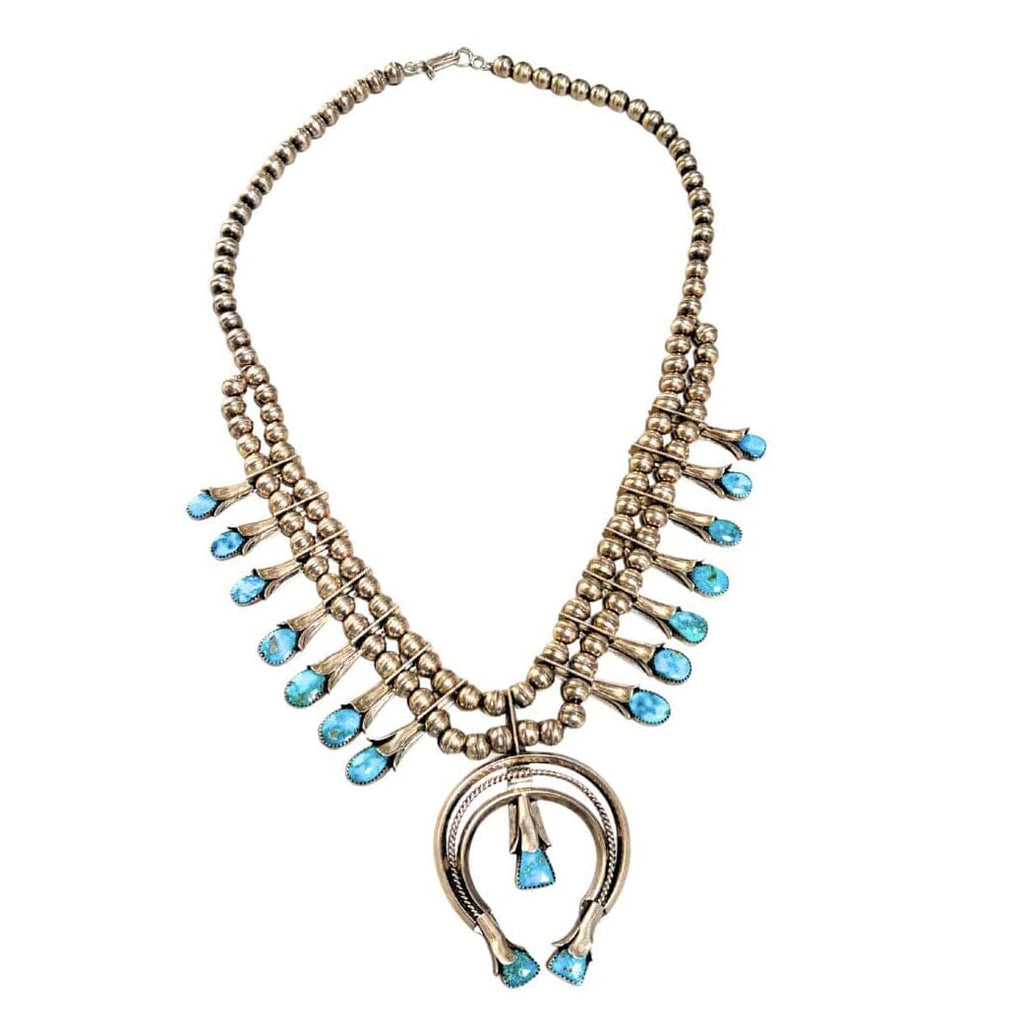 1970's Squash Blossom Necklace