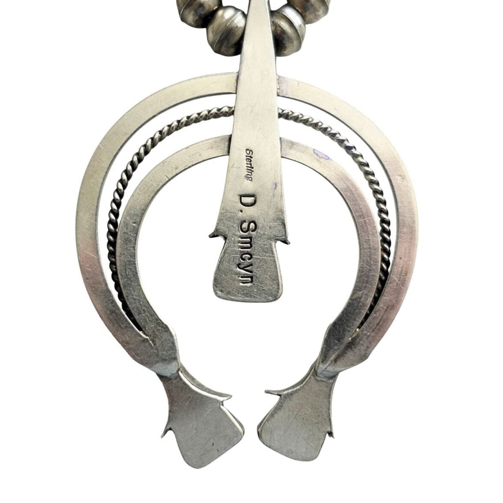 1970's Squash Blossom Necklace Doris Small Canyon